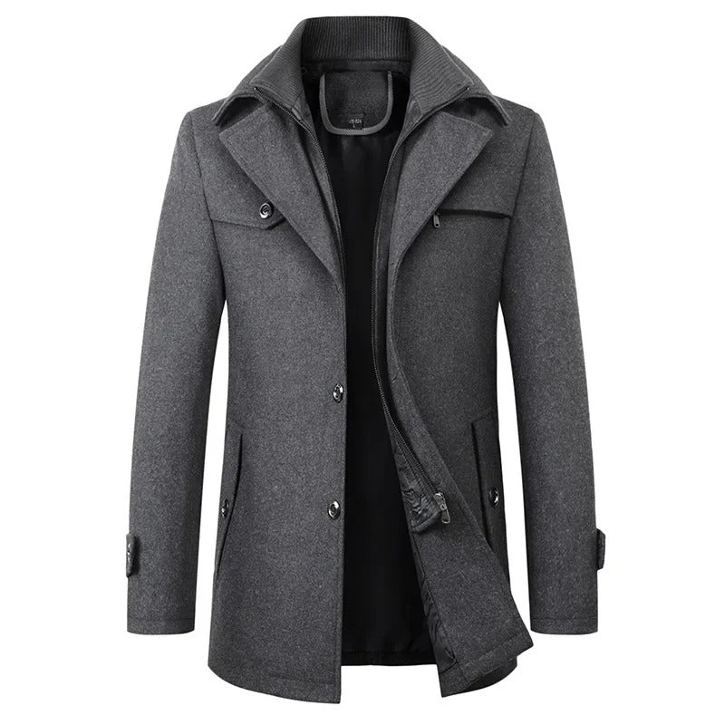 Clara Domínguez - Elegante chaqueta de invierno de lana
