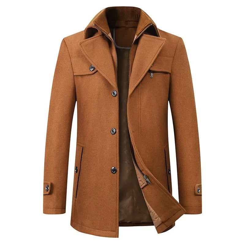 Clara Domínguez - Elegante chaqueta de invierno de lana