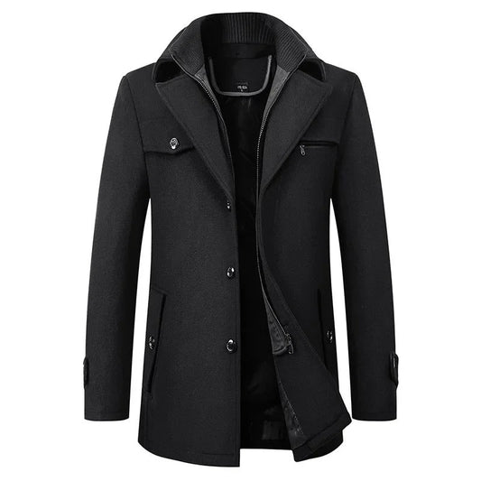Clara Domínguez - Elegante chaqueta de invierno de lana
